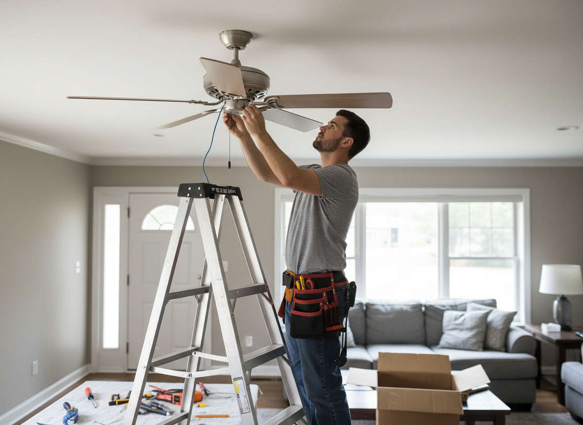 Ceiling Fan Installation Near Me in Illinois